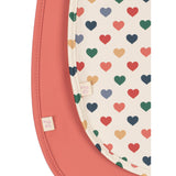 Konges Sløjd Coeur Colore/Faded Rose 2 Pack Dinner Haklapp