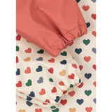 Konges Sløjd Coeur Colore/Faded Rose 2 Pack Dinner Haklapp Med Ärmar
