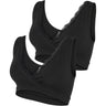Mama;licious Black Mlhelena Crossy Lace BH 2F 2-P Noos