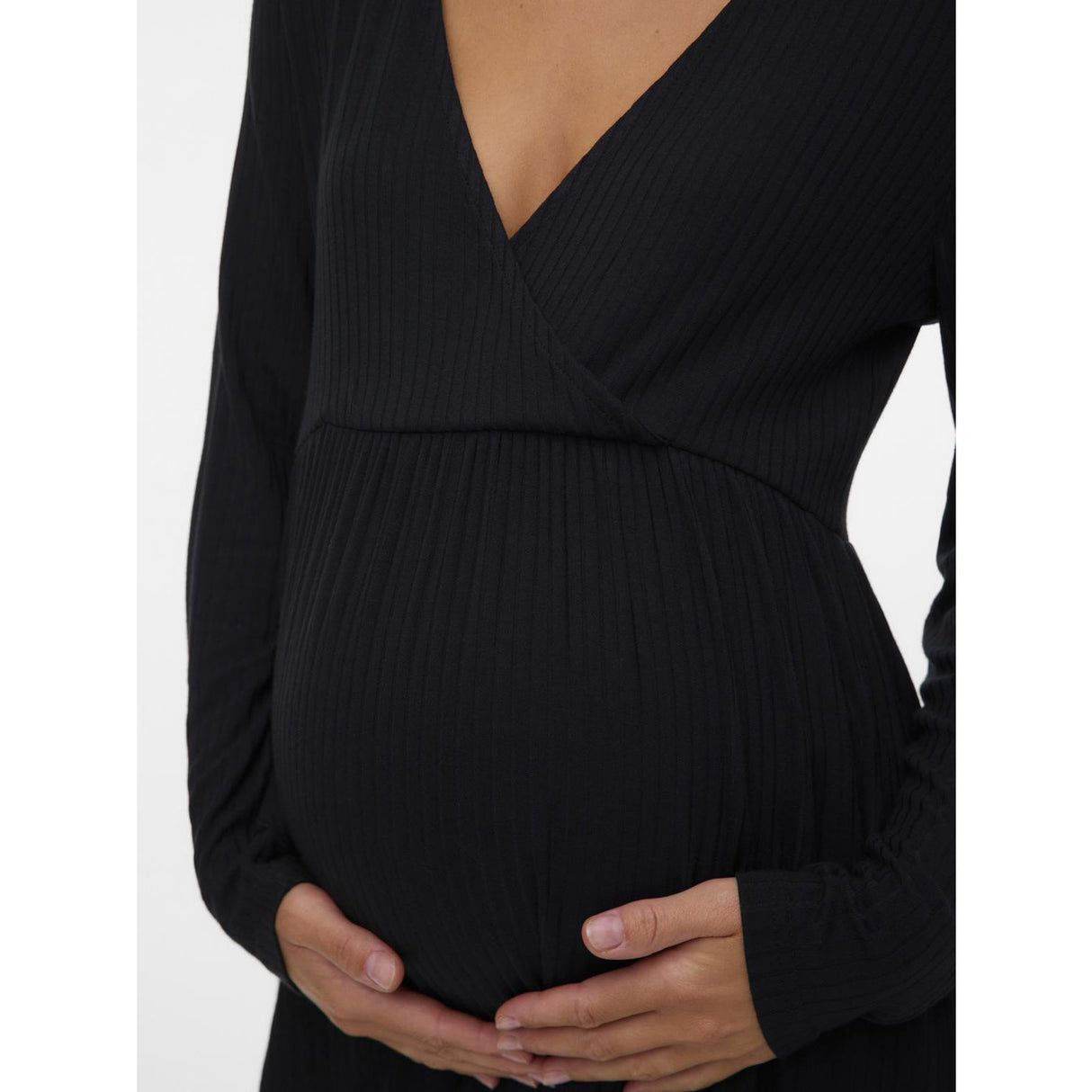 Mama;licious Black Mltrinity Tess Abk Ls Jrs Klänning 2F