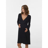 Mama;licious Black Mltrinity Tess Abk Ls Jrs Klänning 2F