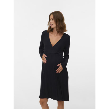 Mama;licious Black Mltrinity Tess Abk Ls Jrs Klänning 2F
