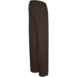 Mama;licious Chocolate Brown Melange Mlkira Wide Jrs Byxor Hw