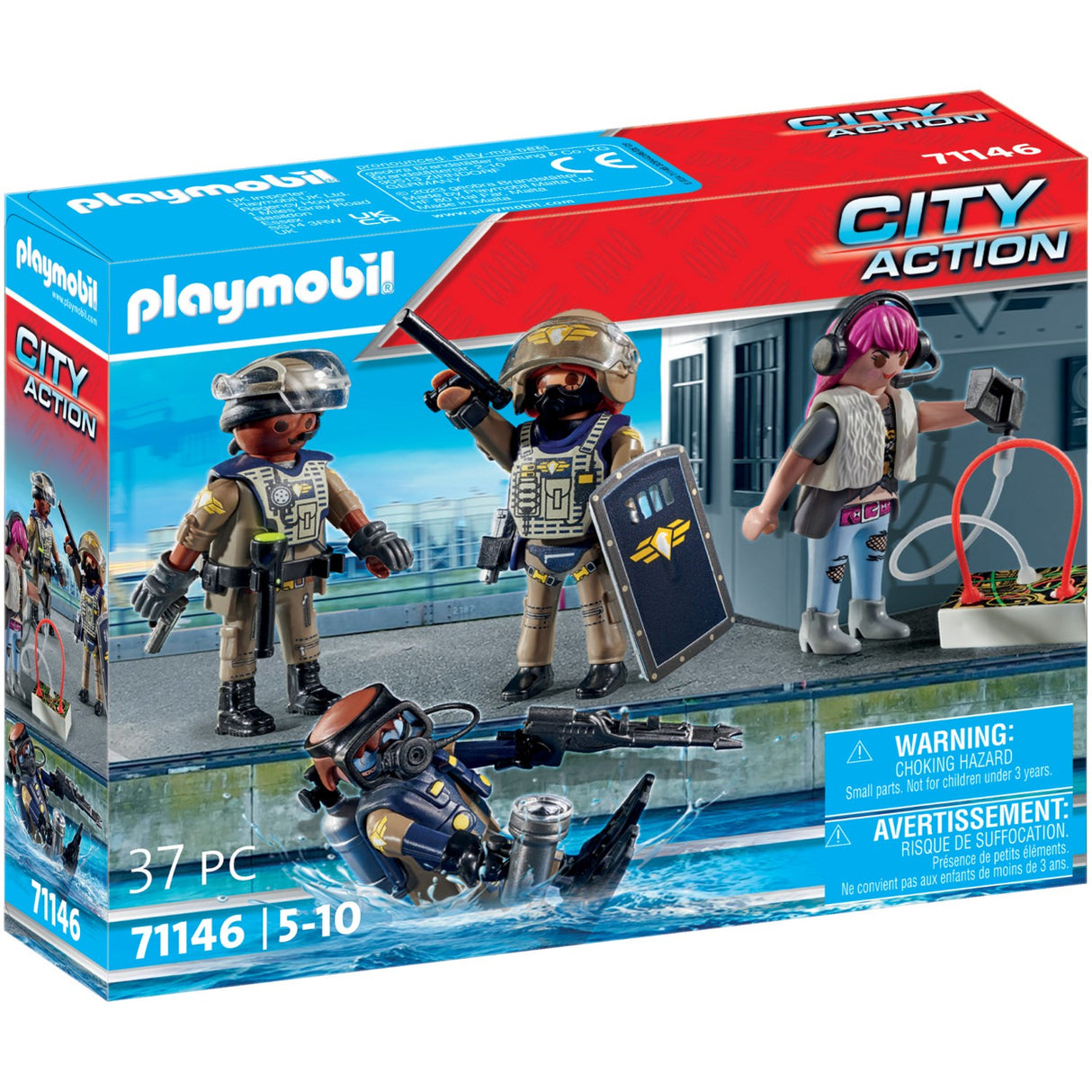 Playmobil® Tactical Unit Figur Sett