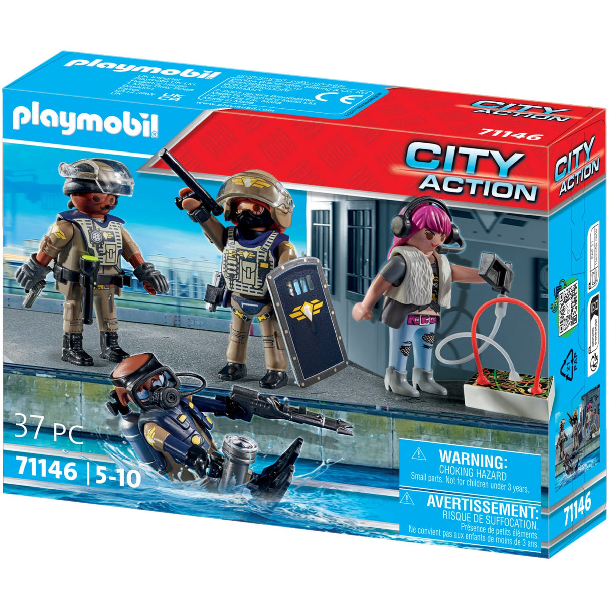Playmobil® Tactical Unit Figur Sett