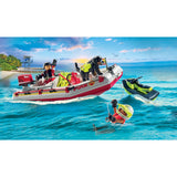 Playmobil® Fireboat With Aqua Scooter