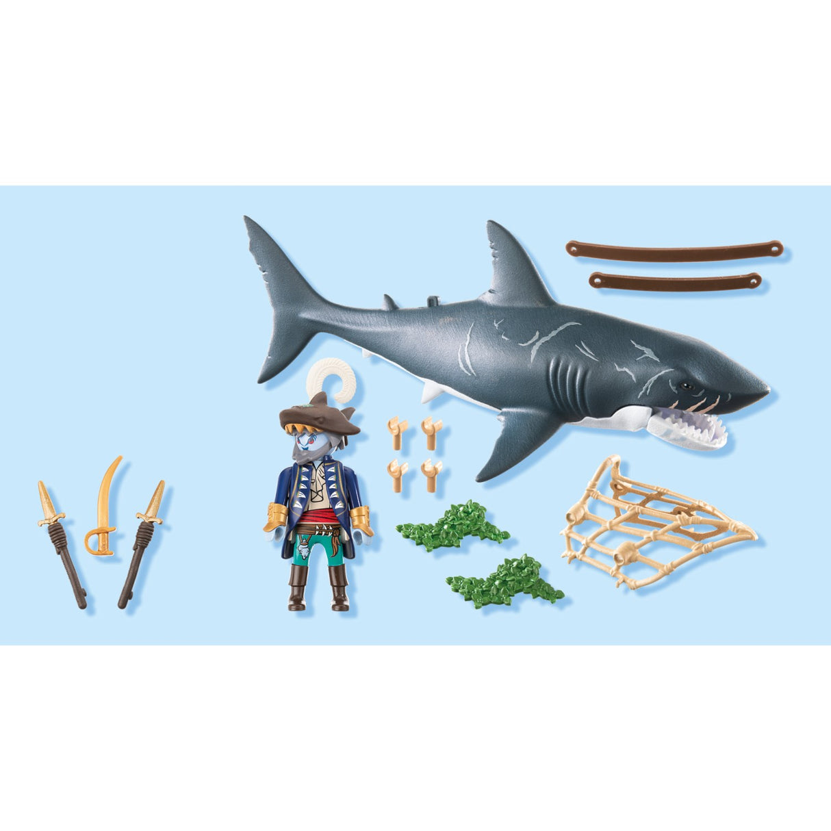 Playmobil® Giant Shark With Pirate