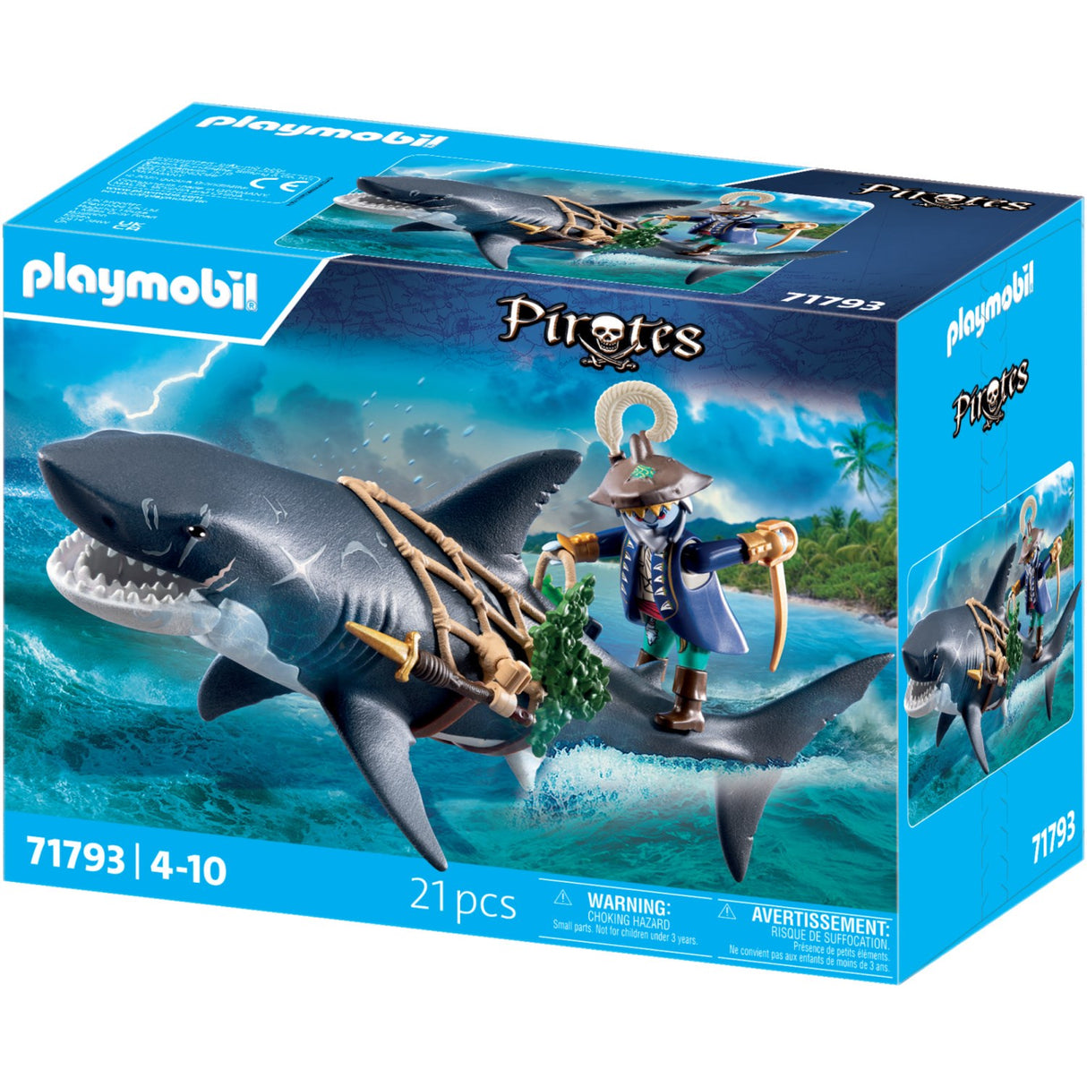 Playmobil® Giant Shark With Pirate
