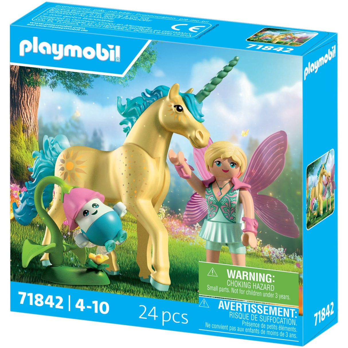 Playmobil® Collectible Unicorn: Sunshine Blossom With Fe