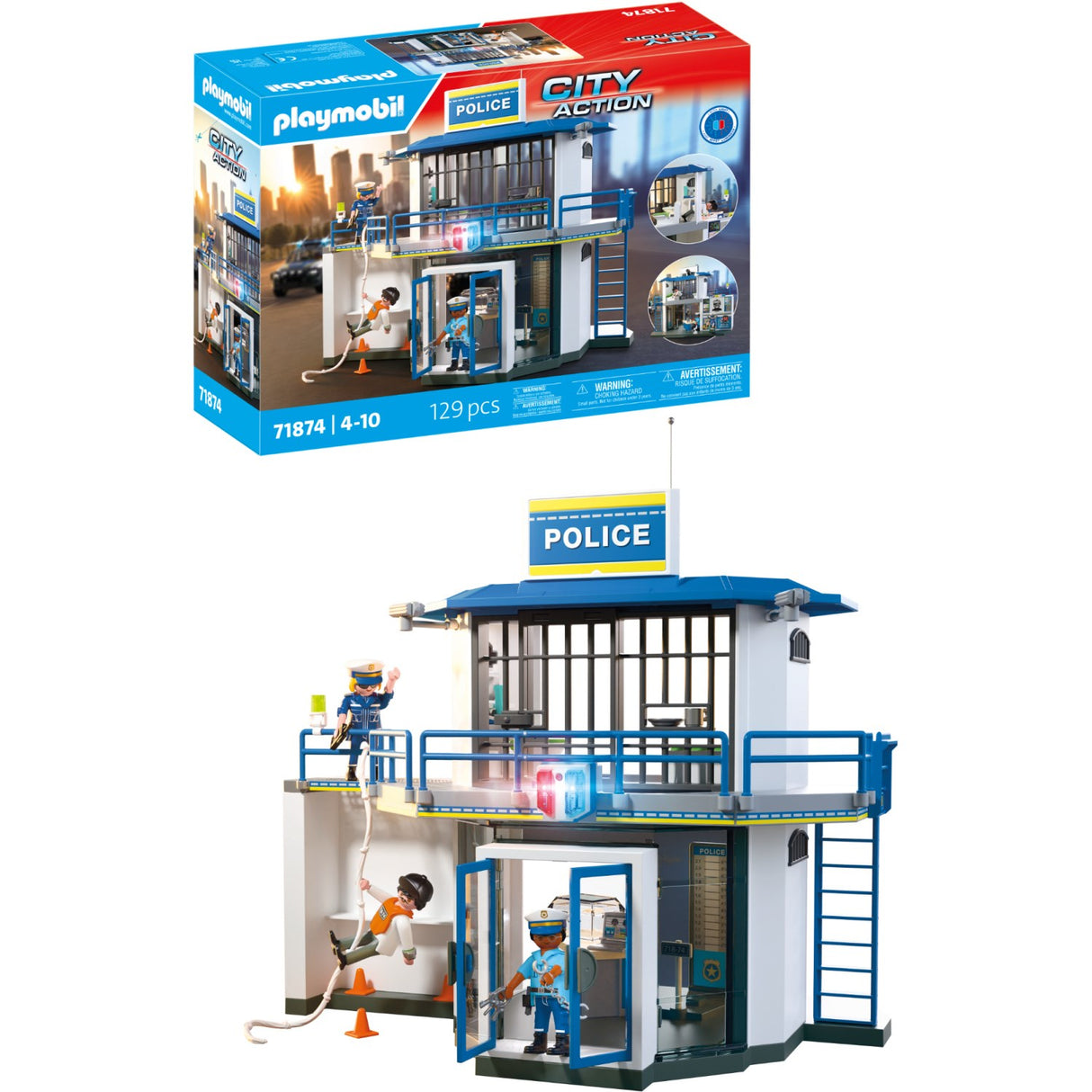 Playmobil® Police Station With Investigation Room