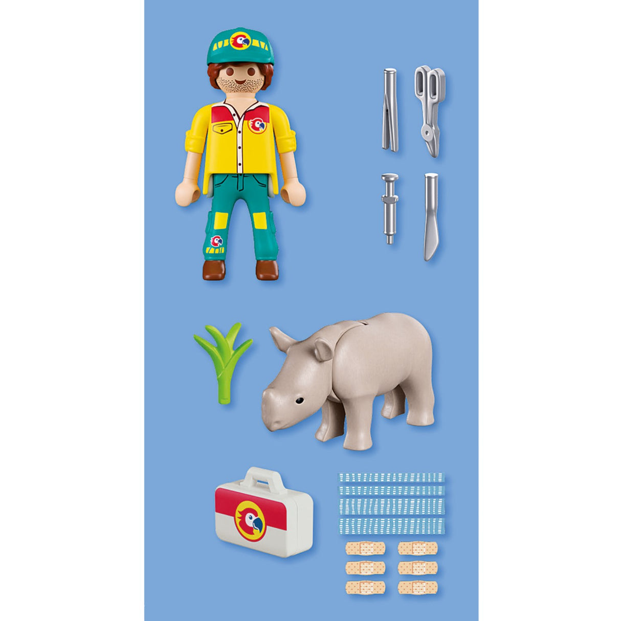 Playmobil® DuoPack Ranger With Rhino