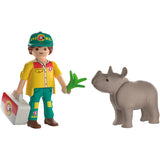 Playmobil® DuoPack Ranger With Rhino