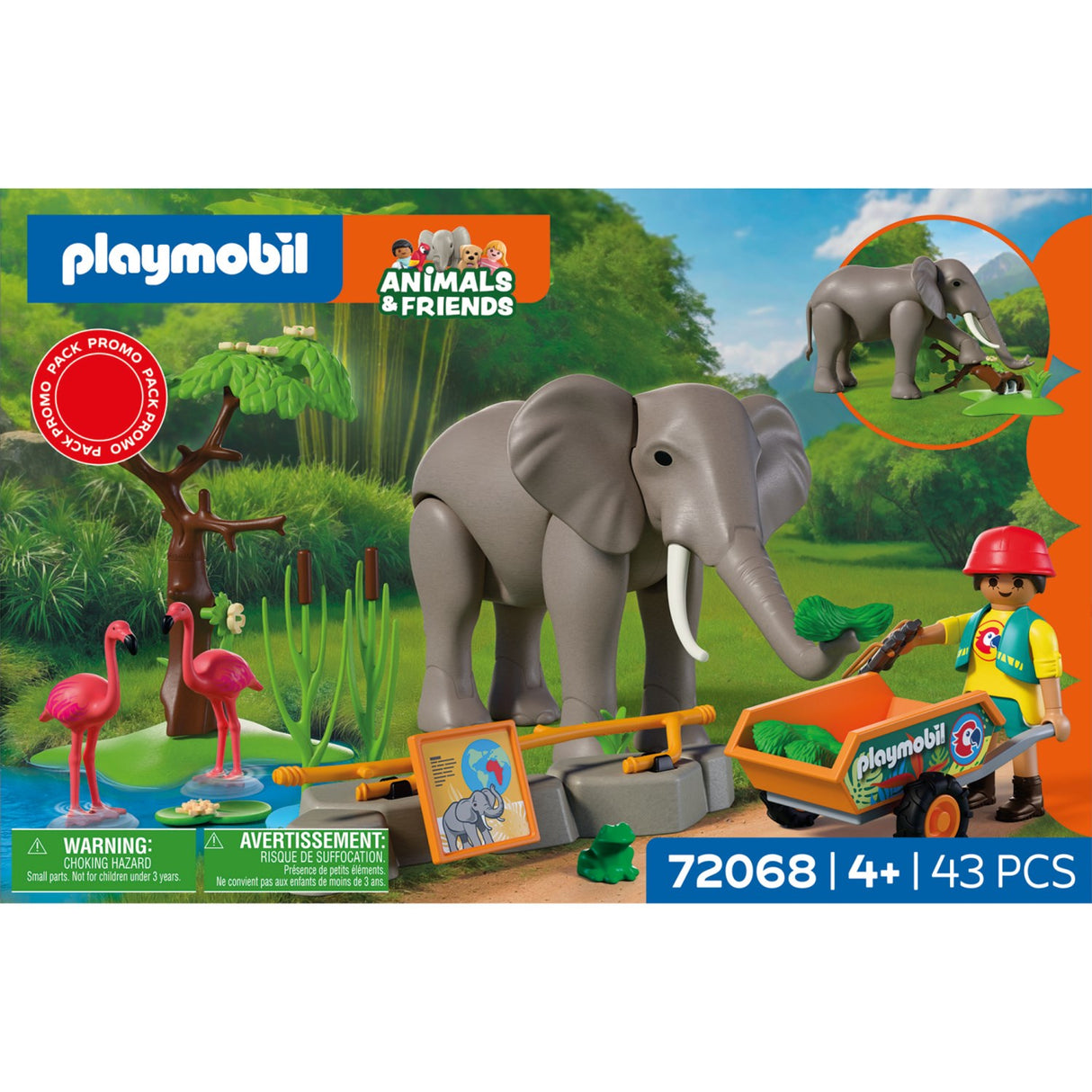Playmobil® Elephant With Zookeeper