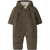 Lil'Atelier Dark Earth Nbnlamedow03 Puffer Flygdräkt Fo Lil