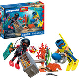 Playmobil® Police Diver With Treasure
