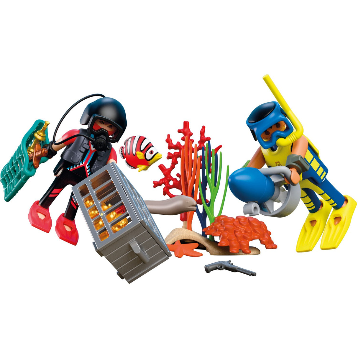 Playmobil® Police Diver With Treasure
