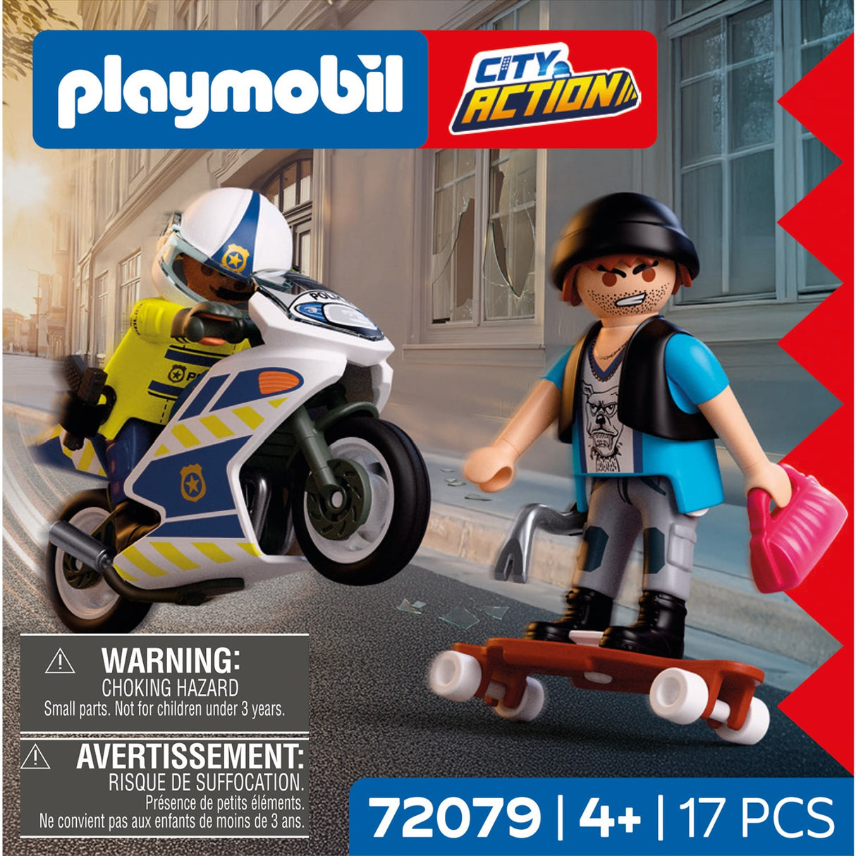 Playmobil® Motorcycle Chase