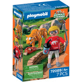 Playmobil® Zoo: Tiger And Visitor