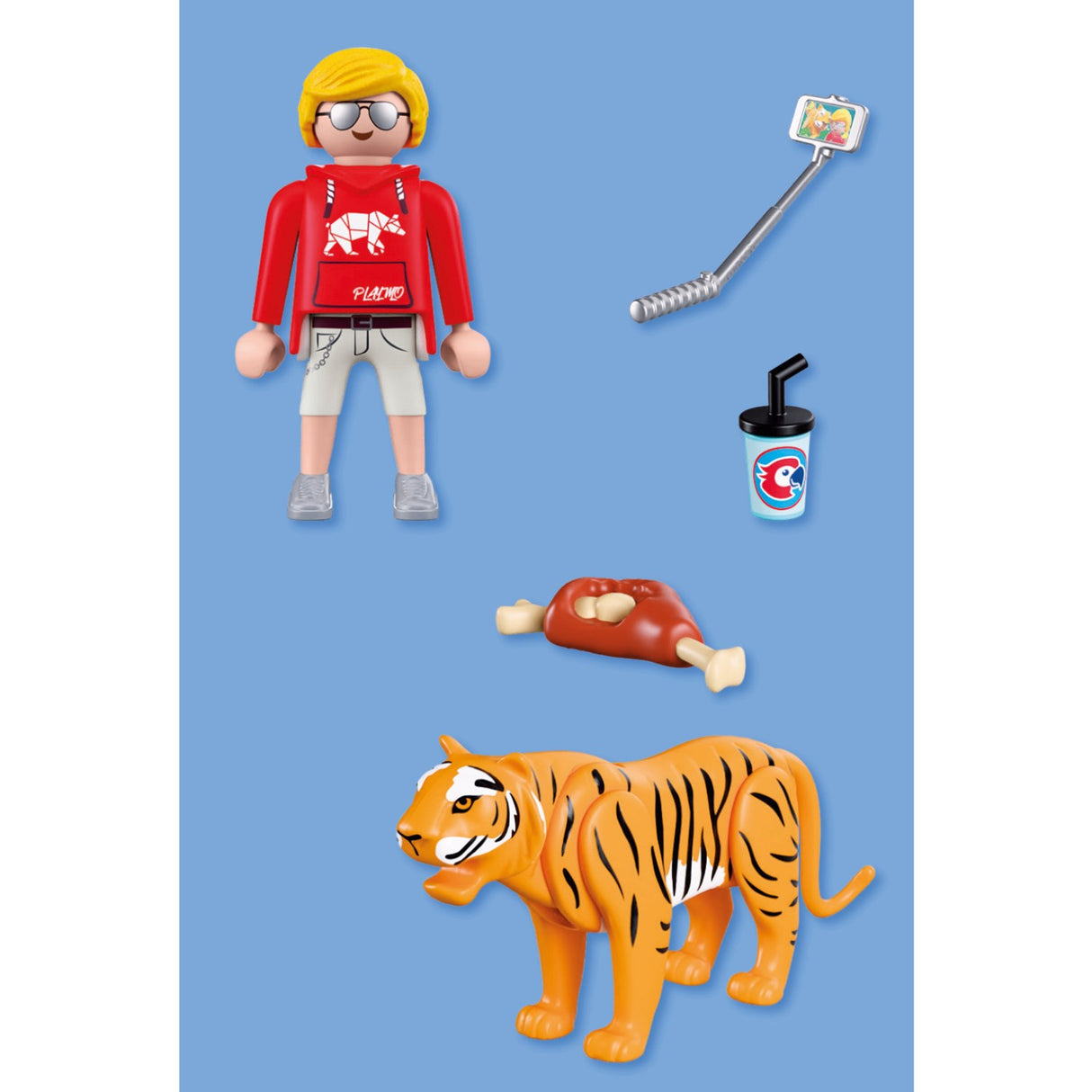 Playmobil® Zoo: Tiger And Visitor