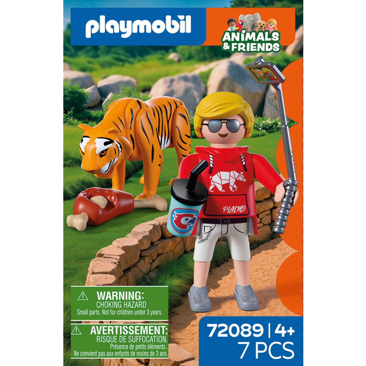Playmobil® Zoo: Tiger And Visitor