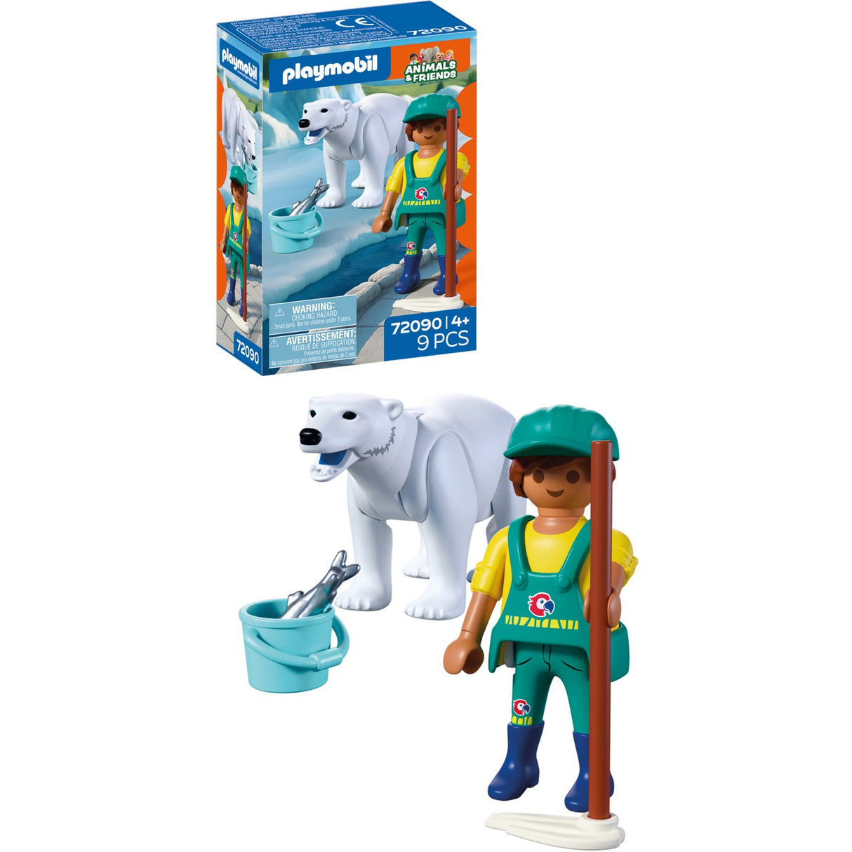 Playmobil® Zoo: Polar Björn And Zookeeper
