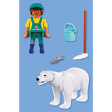 Playmobil® Zoo: Polar Björn And Zookeeper