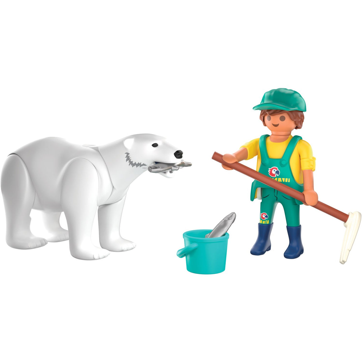 Playmobil® Zoo: Polar Björn And Zookeeper