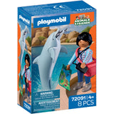 Playmobil® Zoo: Dolphin And Visitor