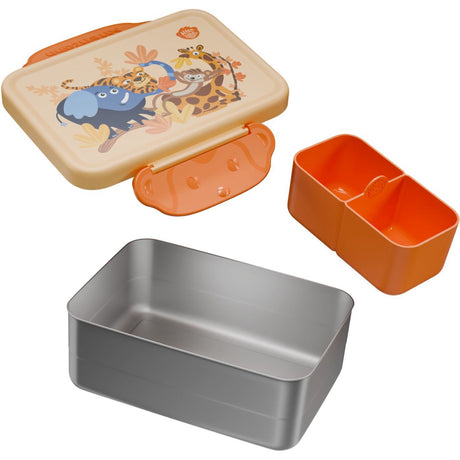 Affenzahn Sunny Savannah Lunchbox Rustfrit Stål