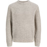 Jack & Jones Junior Sea Salt Jjjaxon Stickad Crew Neck Jnr