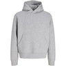 Jack & Jones Junior Light Grey Melange New Jcolegacy Sweat Scuba Huva Jnr