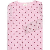 The New Pink Lavender AOP Tn Tnvandelia L_S Mesh Tee