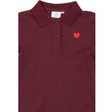 The New Burgundy Tn Tnvarena L_S Rib Pikétröja