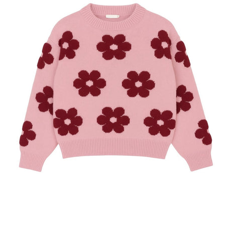 The New Pink Lavender Tn Tnvarda Stickad Pullover