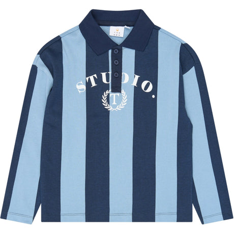 The New Navy Blazer Striped Tnvudio Os L_S Pikétröja