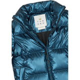 The New Metallic Blue Tnuffe Puffer Jacka