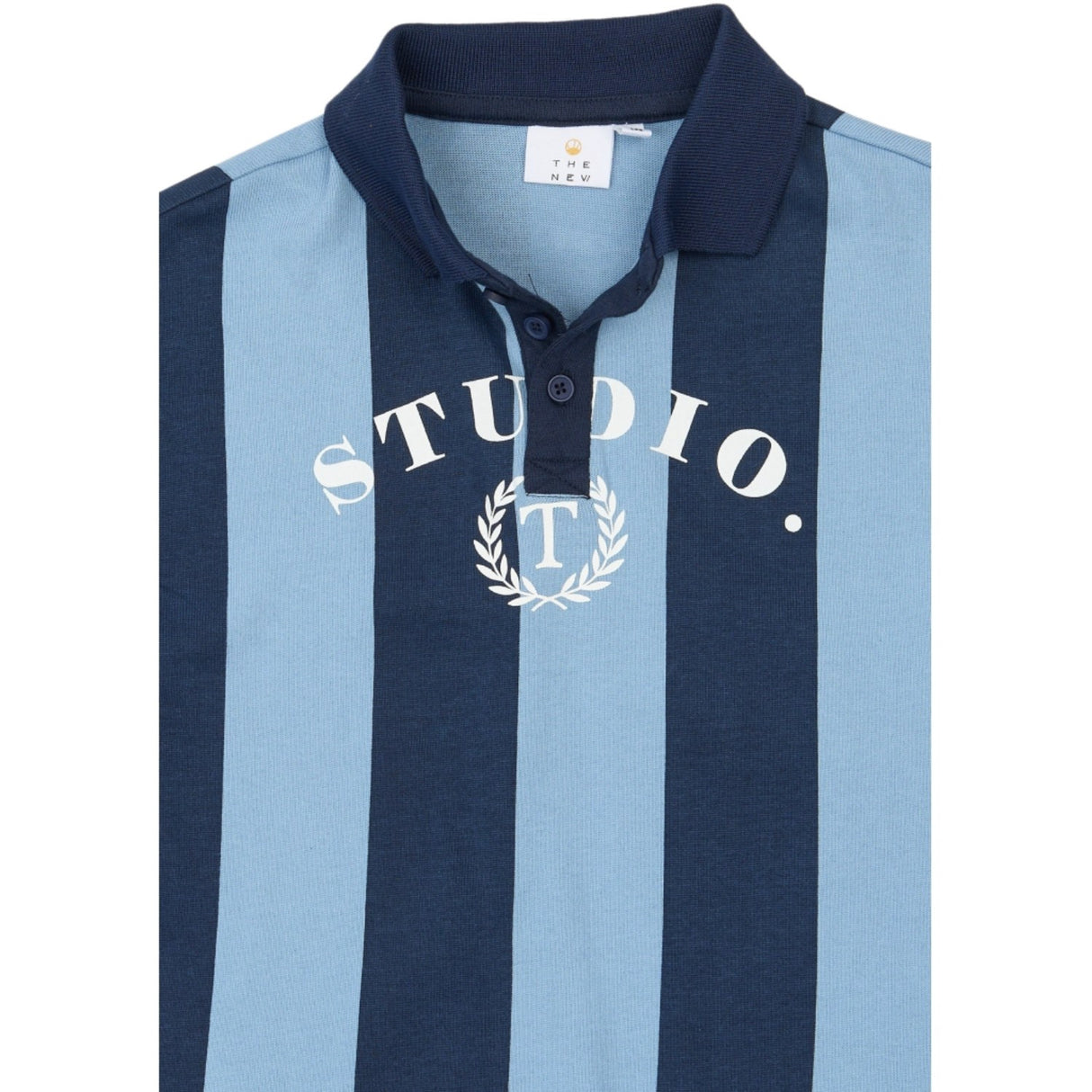The New Navy Blazer Striped Tnvudio Os L_S Pikétröja