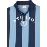The New Navy Blazer Striped Tnvudio Os L_S Pikétröja