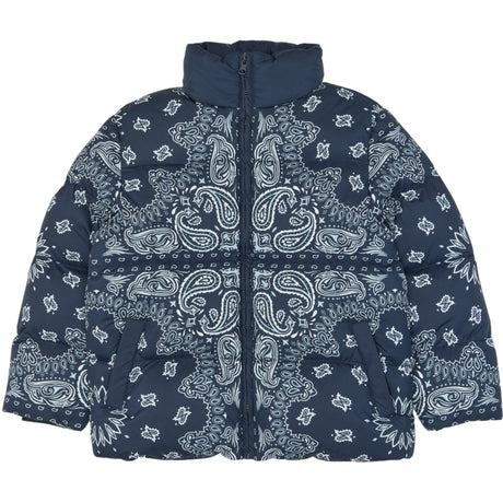 The New Navy Blazer AOP Tnullvar Puffer Jacka