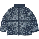 The New Navy Blazer AOP Tnullvar Puffer Jacka