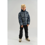 The New Navy Blazer AOP Tnullvar Puffer Jacka