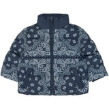 THE NEW Siblings Navy Blazer AOP Tnstulrik Puffer Jacka