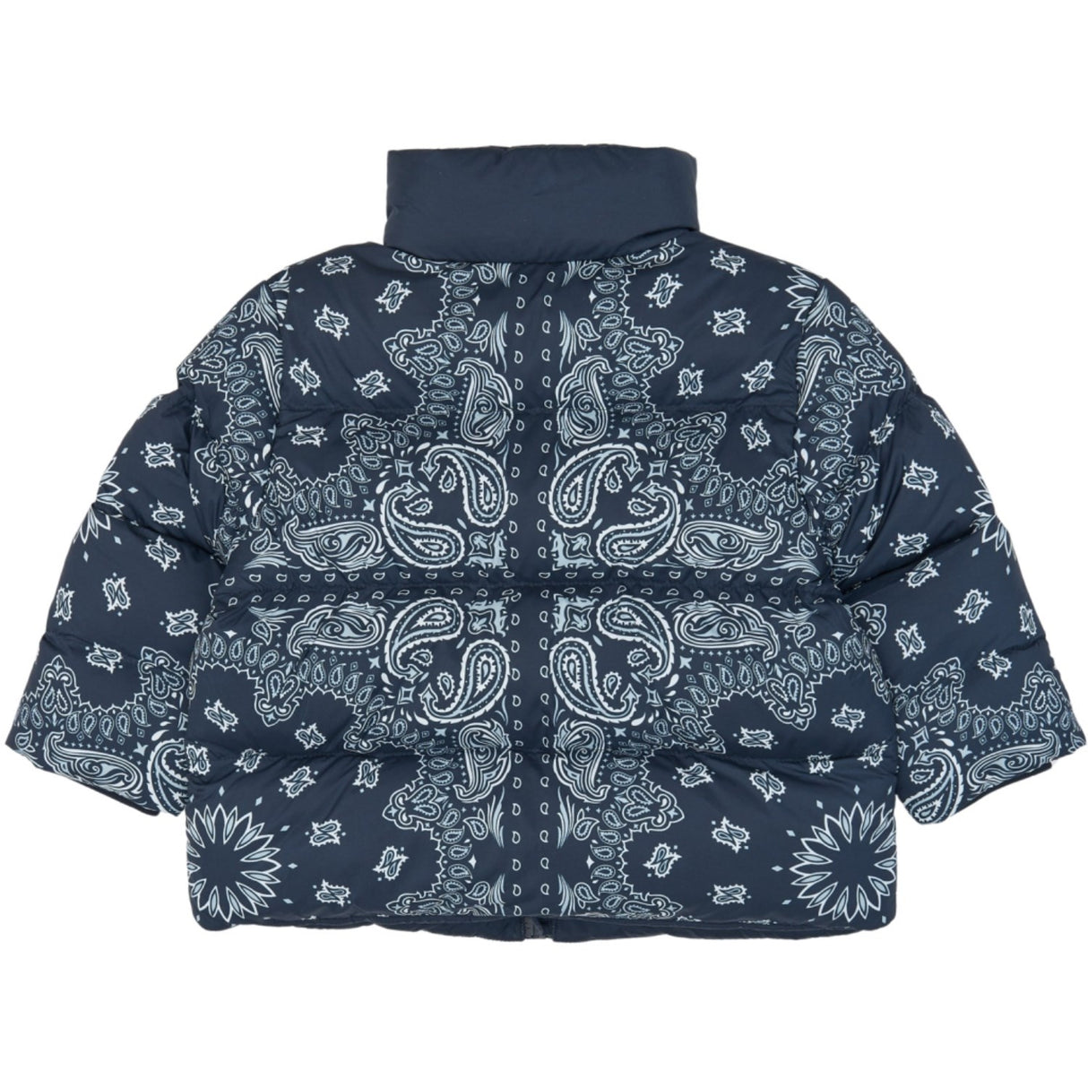 THE NEW Siblings Navy Blazer AOP Tnstulrik Puffer Jacka