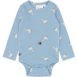 THE NEW Siblings Ashley Blue AOP Tnsbvito L_S Rib Body