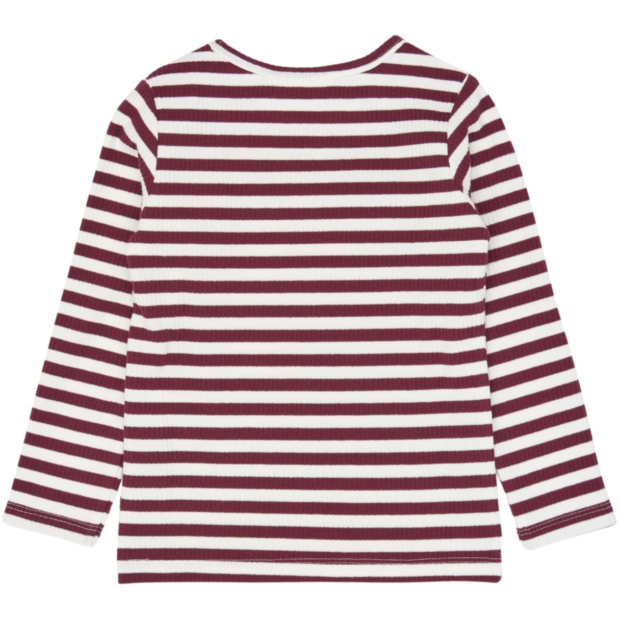 THE NEW Siblings Gardenia Striped Tnstfro L_S Rib Tee