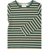 THE NEW Siblings June Bug Striped Tnstfro L_S Rib Tee