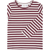 THE NEW Siblings Gardenia Striped Tnstfro L_S Rib Tee