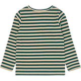 THE NEW Siblings June Bug Striped Tnstfro L_S Rib Tee