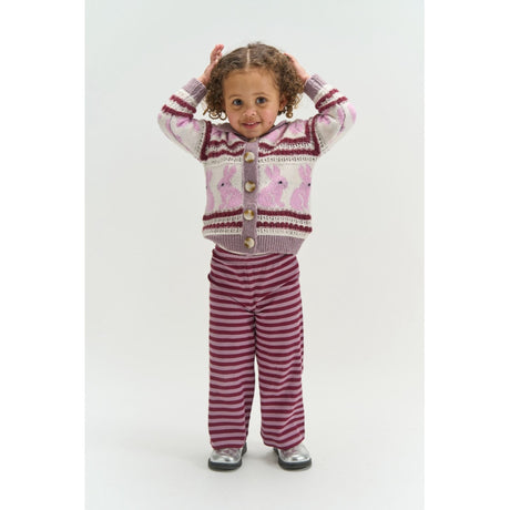 THE NEW Siblings Elderberry Striped Tn Tnstfro Wide Rib Byxor