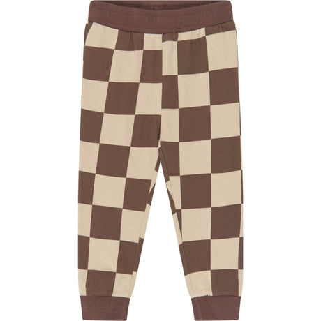 THE NEW Siblings Chestnut Check Tnstvebbo Byxor